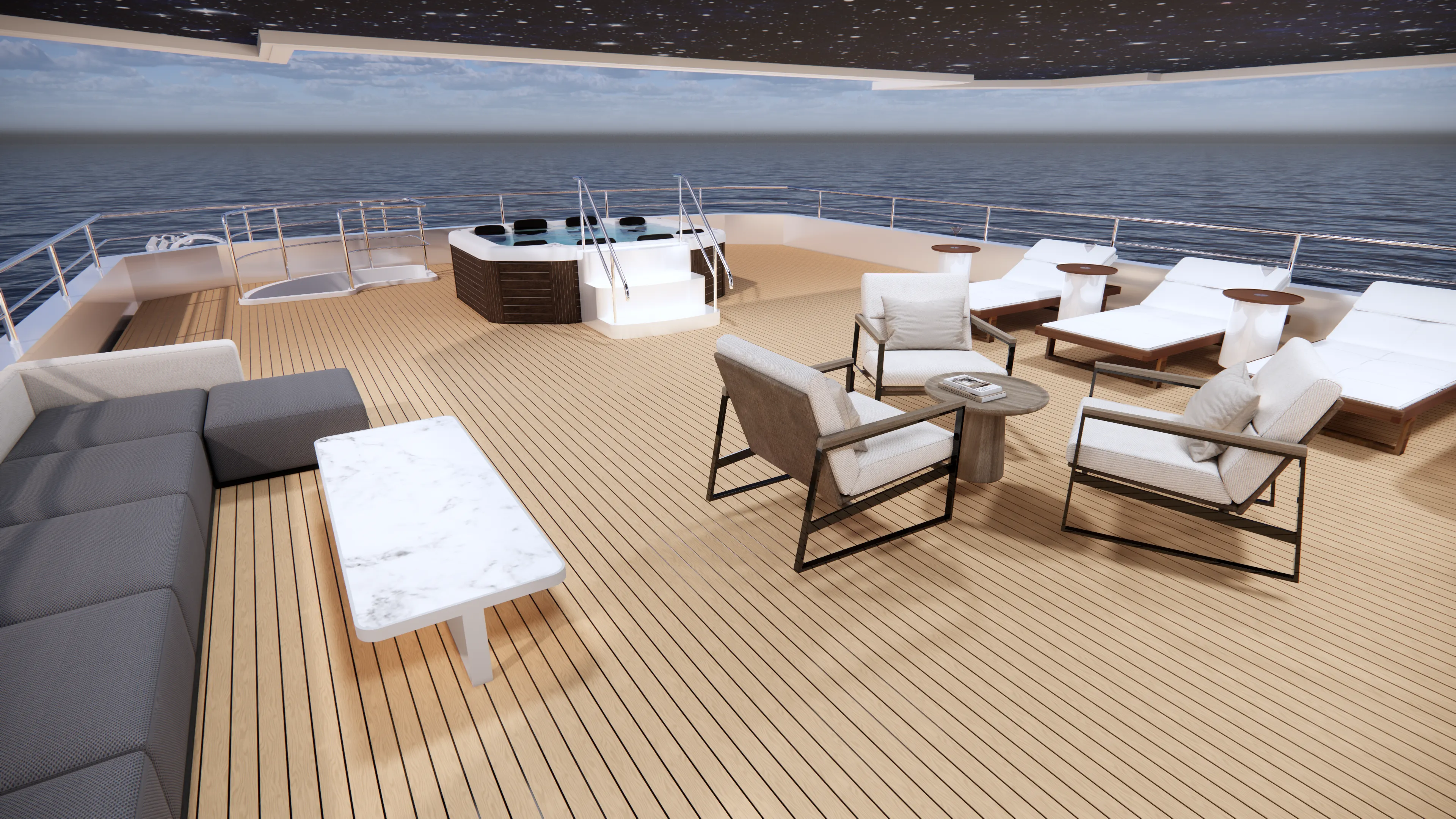 King Neptune Sun Deck