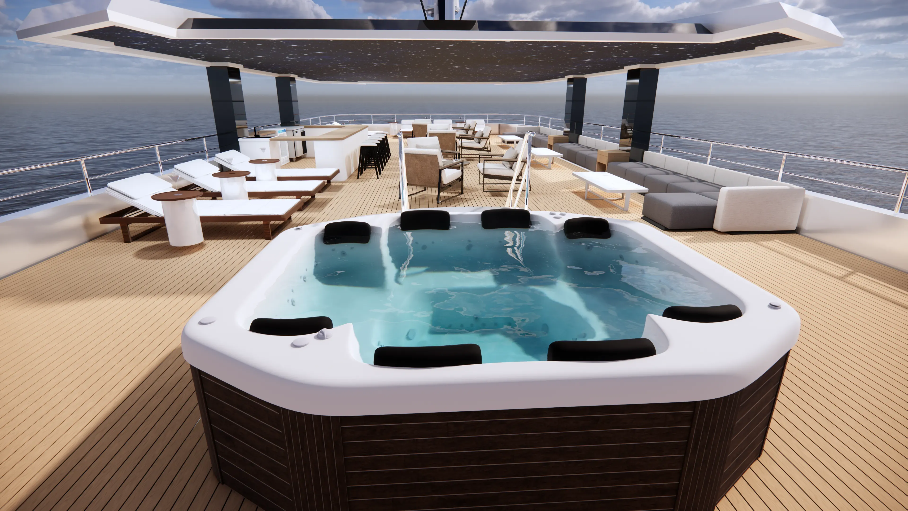 King Neptune Jacuzzi