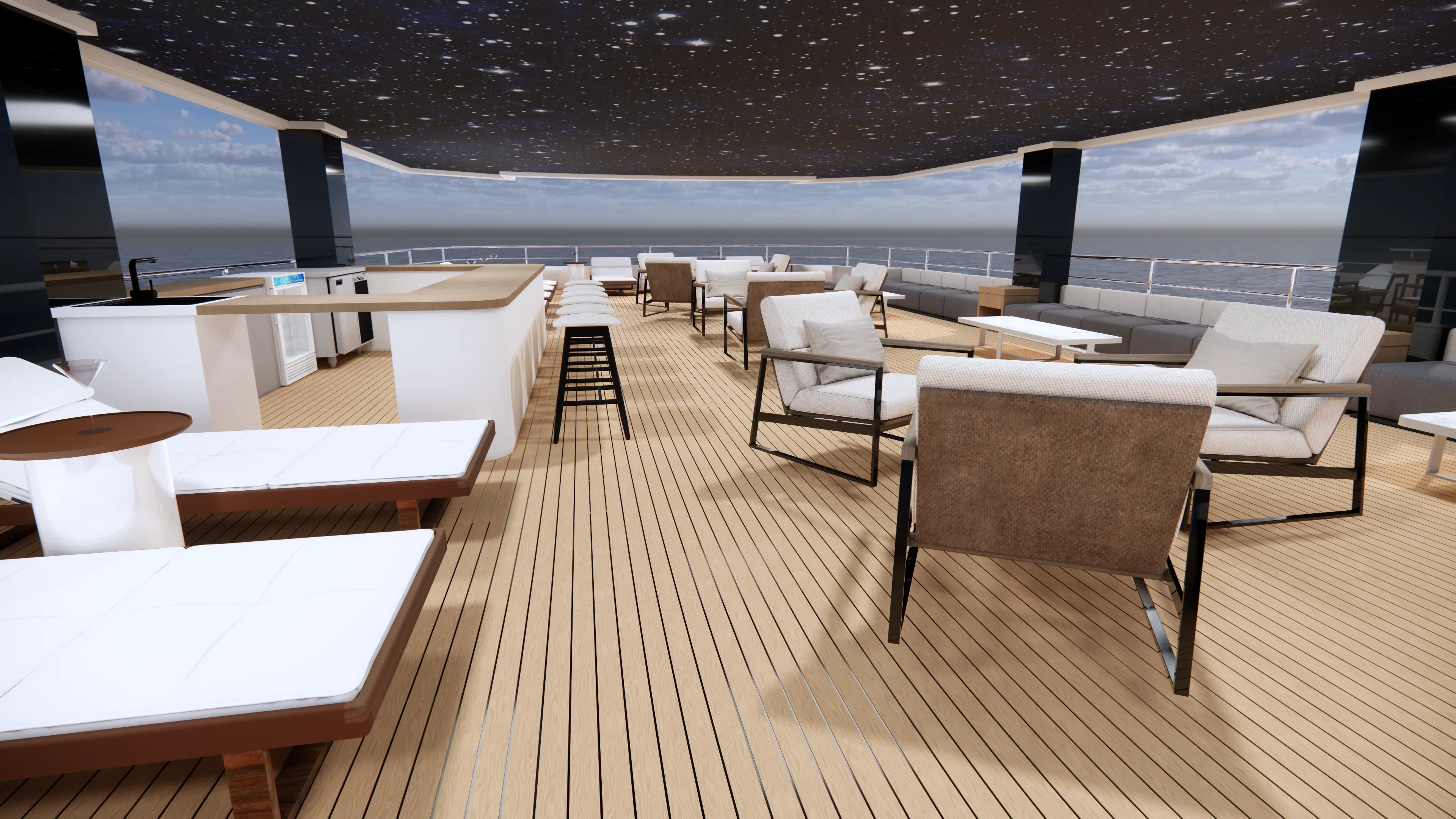 King Neptune Lounge Area