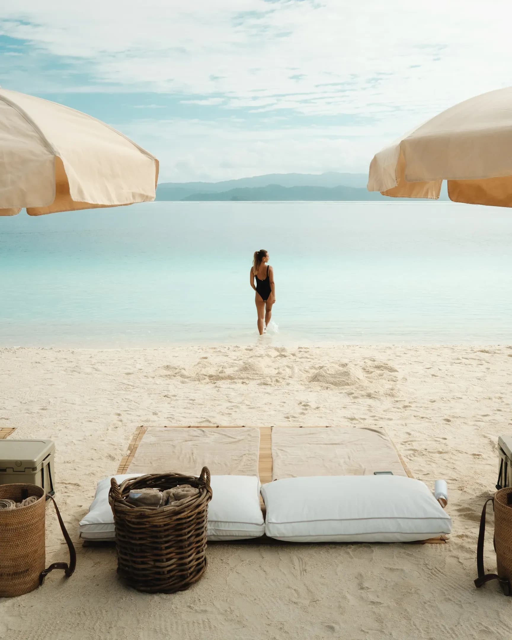Mutiara Laut Beach Setup